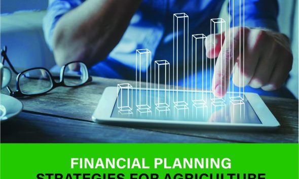 Farmer reviewing financial plans to manage risks, optimize resources, and build long-term agricultural success